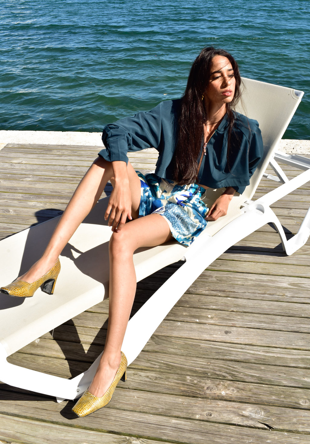 Blue Coral Shorts by hols.e