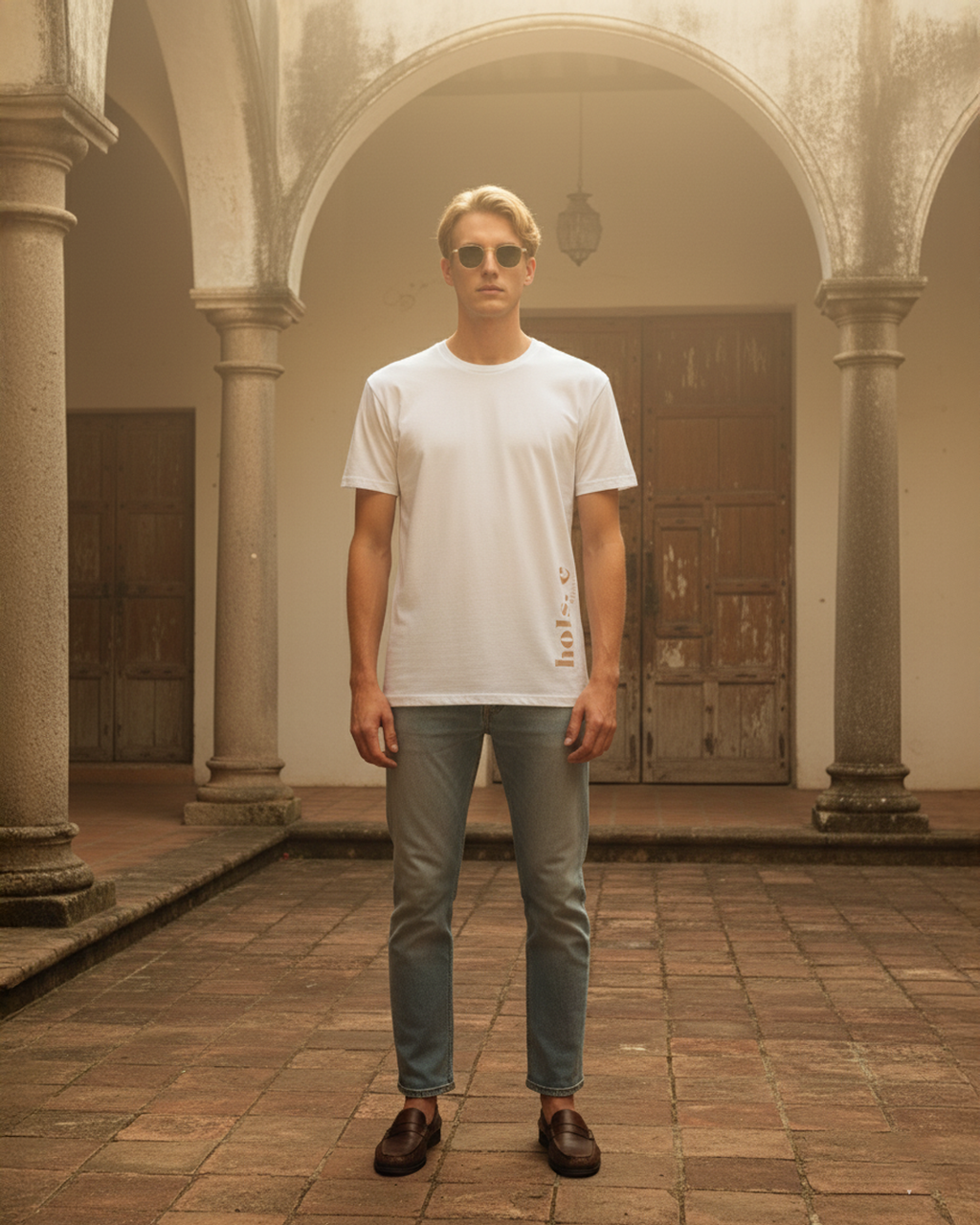 White Hols.e T-Shirt