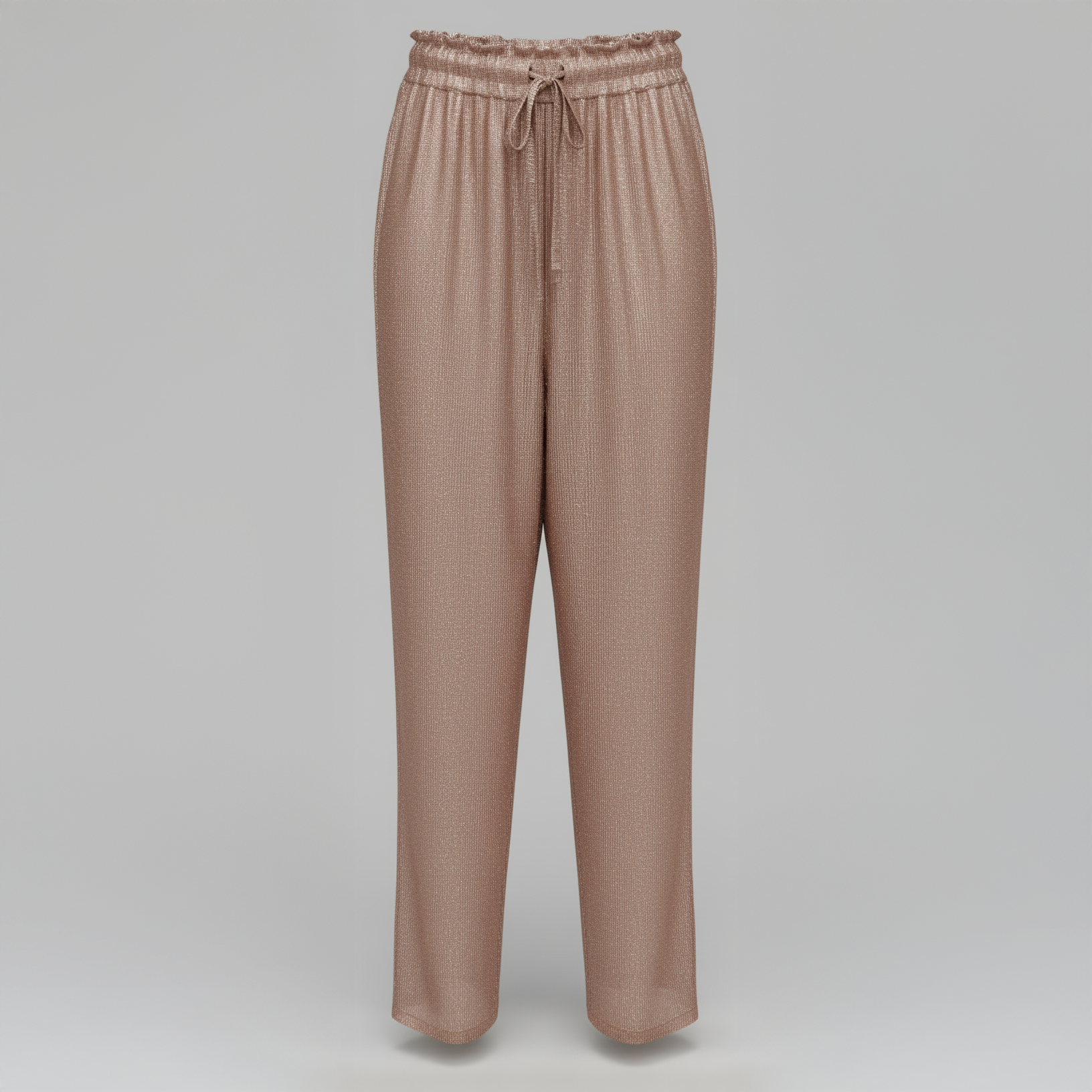 Blush Mesh Drawstring Pants