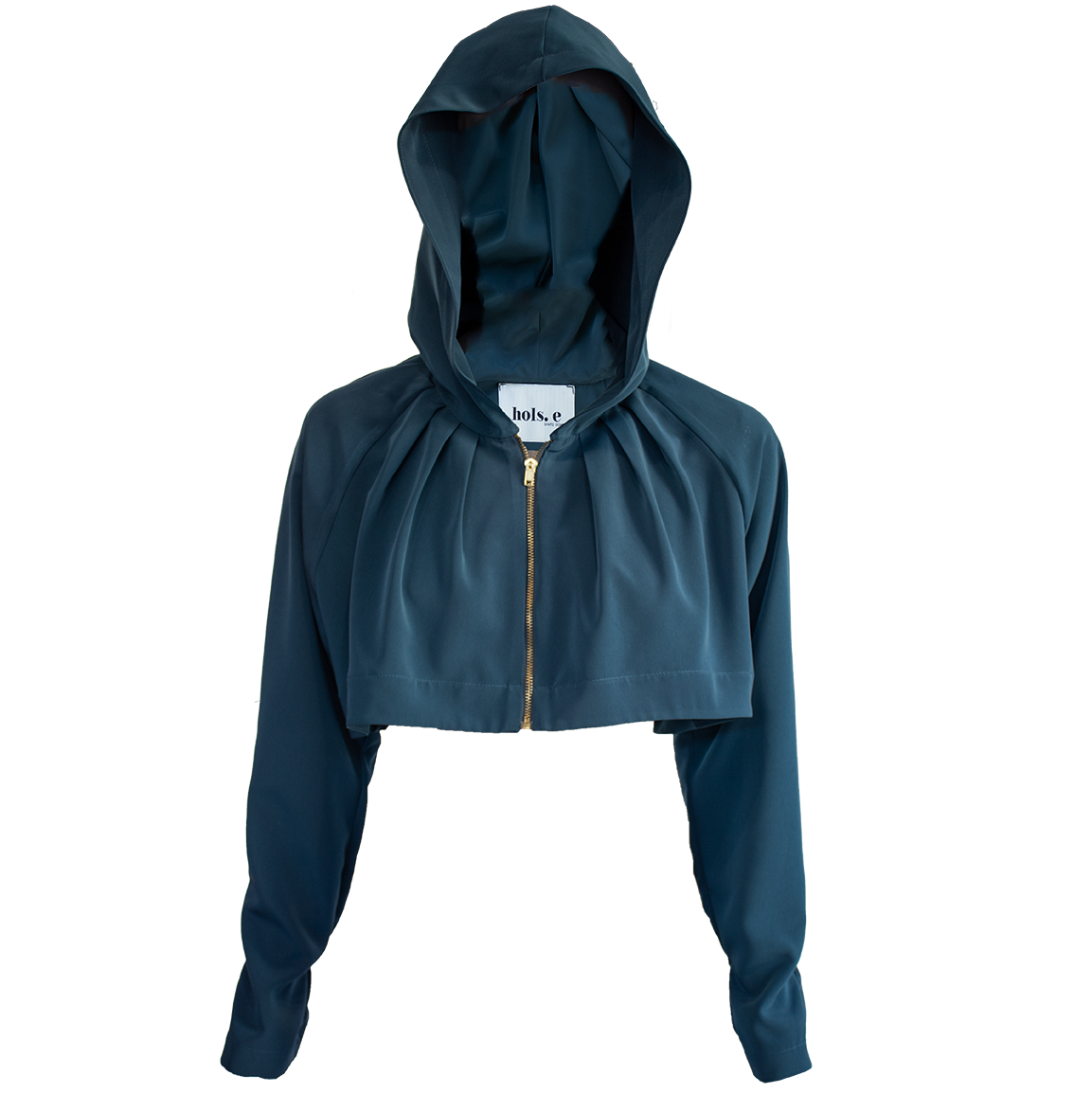 Illuminated Capelet in Teal