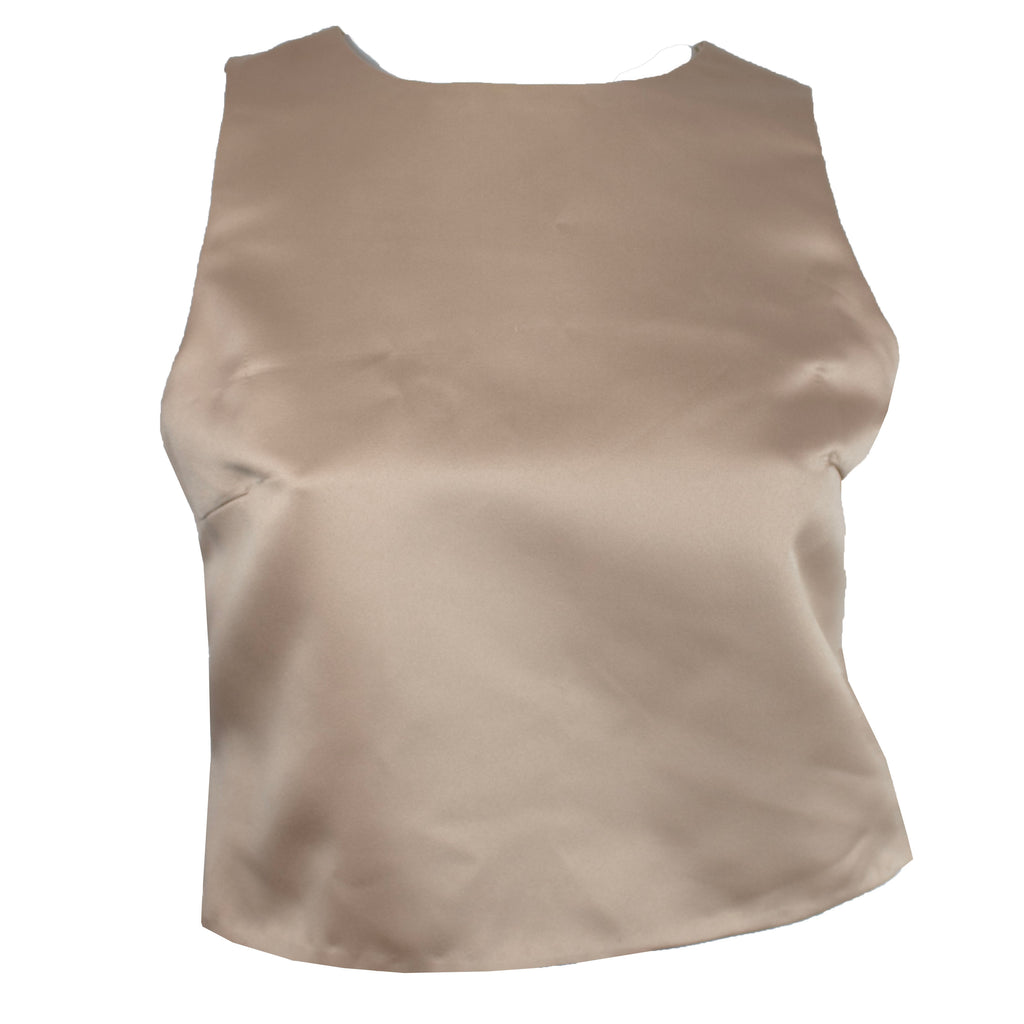 Champagne Crop Top