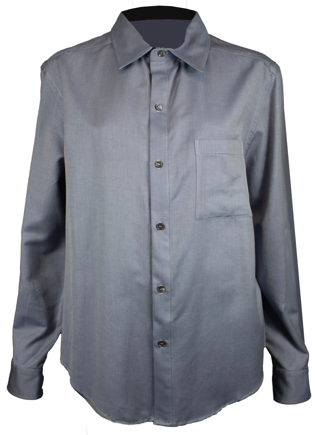 Blue Italian Twill Shirt