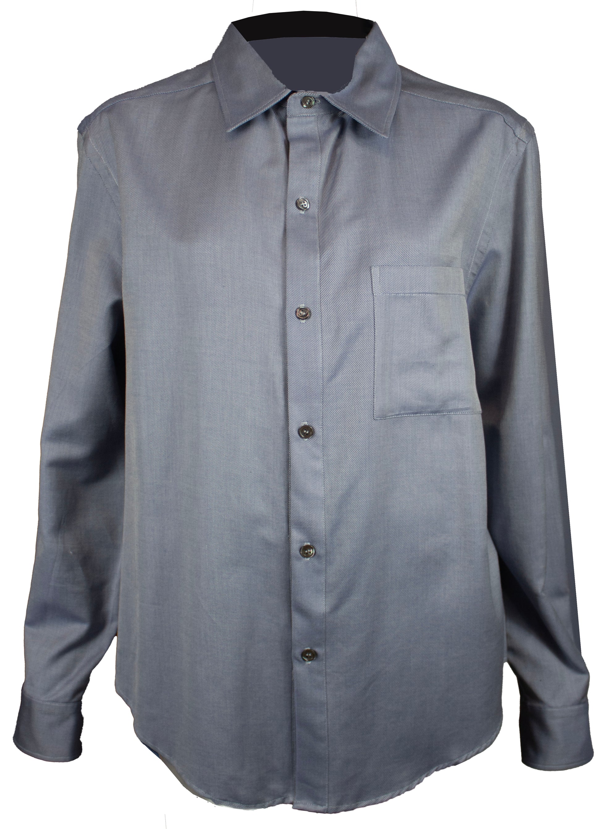 Blue Italian Twill Shirt