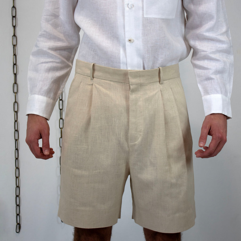 Linen Antique Shorts