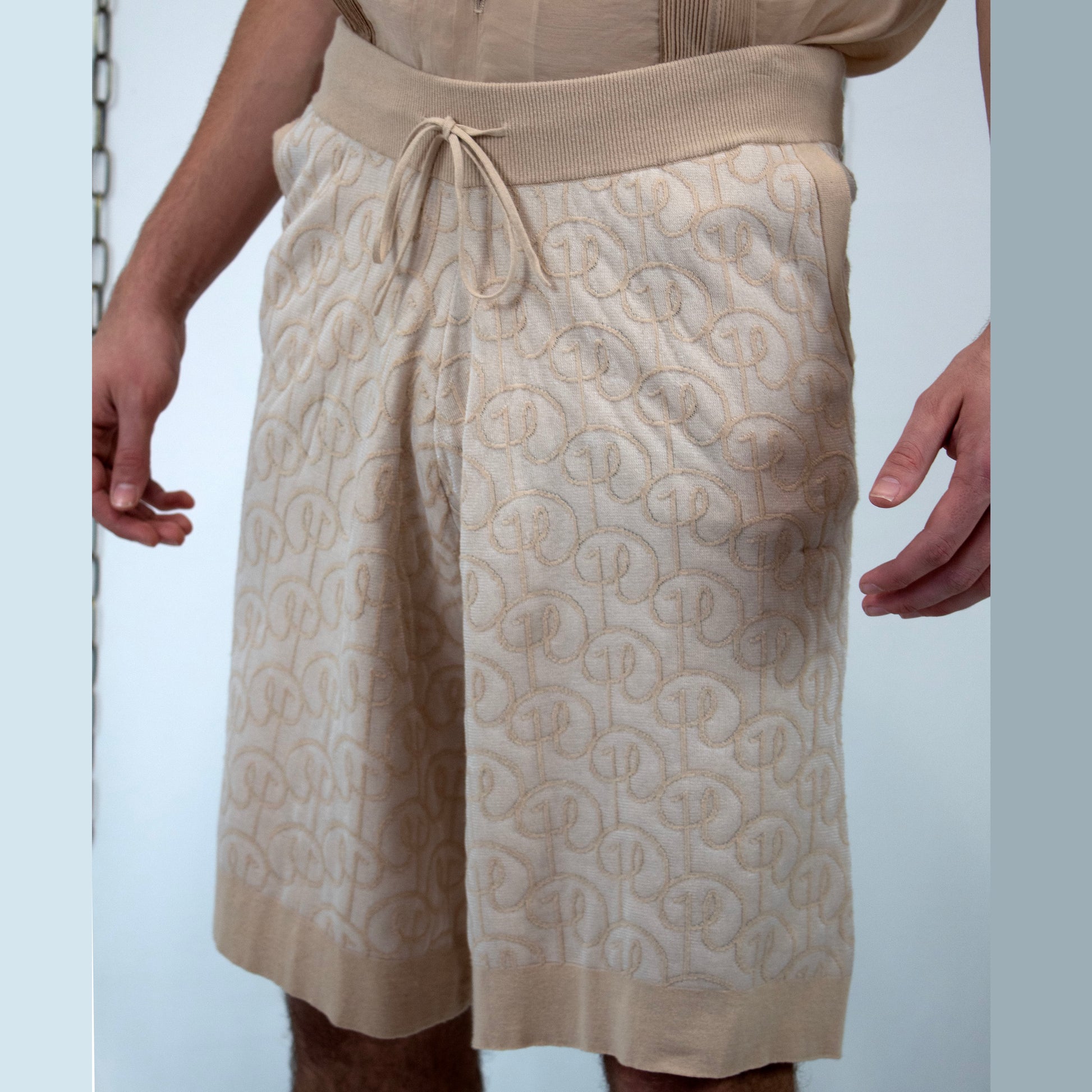 Knitted Signet Shorts