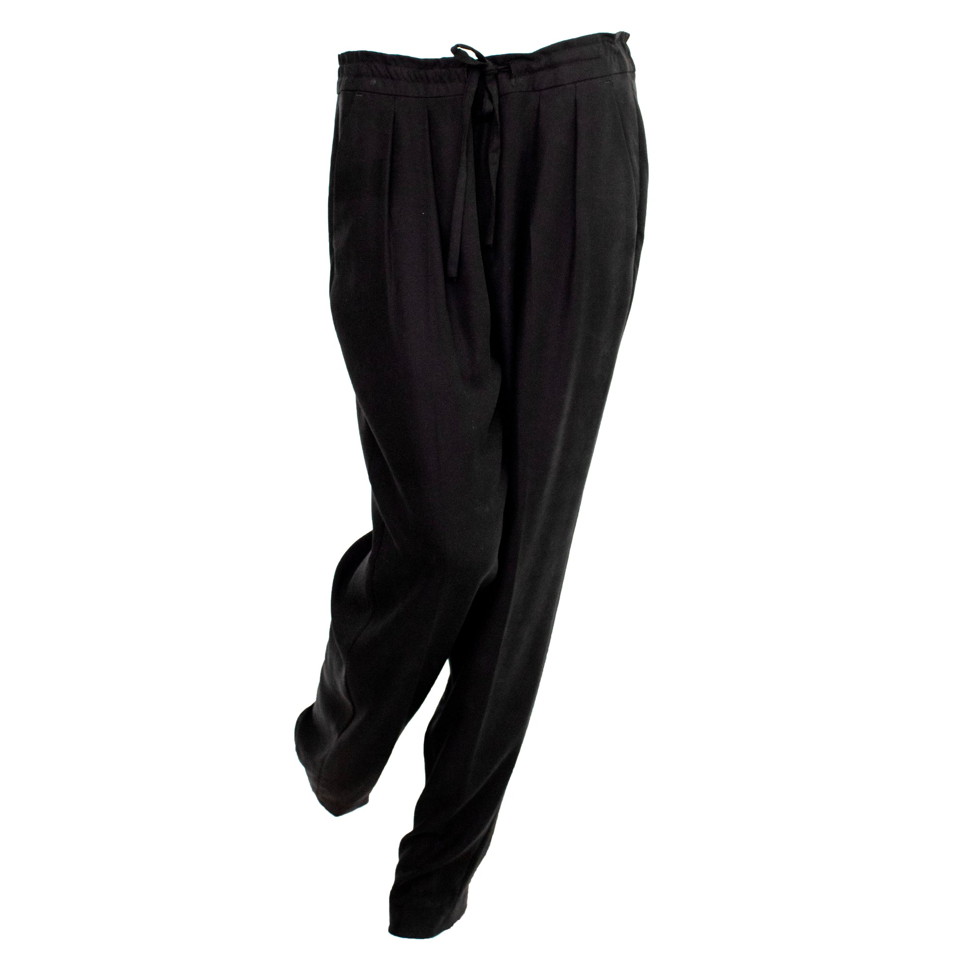 Black Drawstring Pants