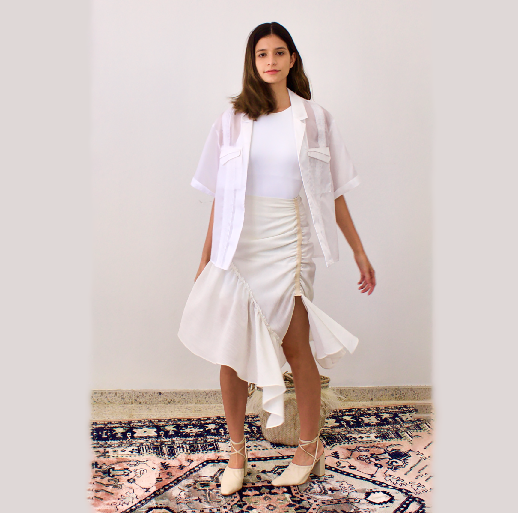 Lightwave Skirt Off-White