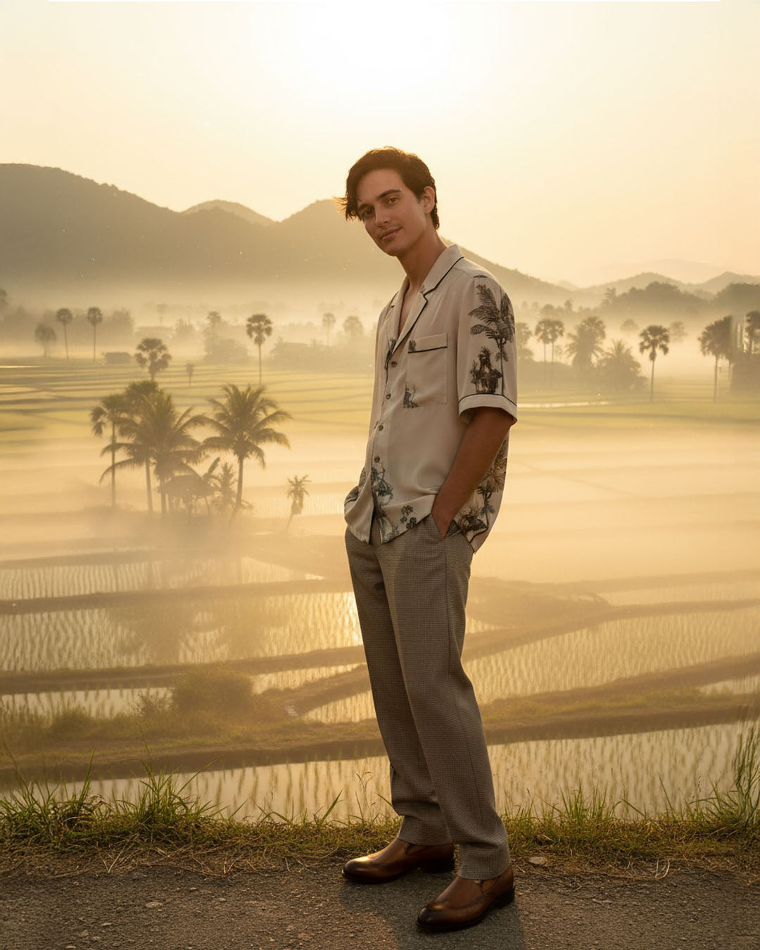 Watson Pants English Wool Houndstooth