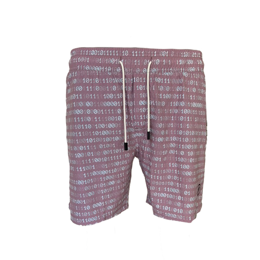 Binary Number Swim Shorts